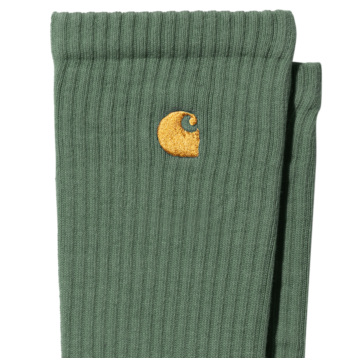 Carhartt WIP Chase Socks Duck Green/Gold