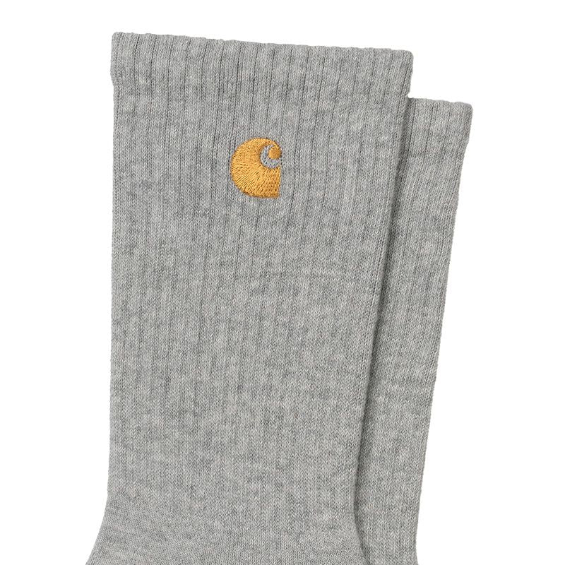 Carhartt WIP Chase Socks Grey Heather/Gold