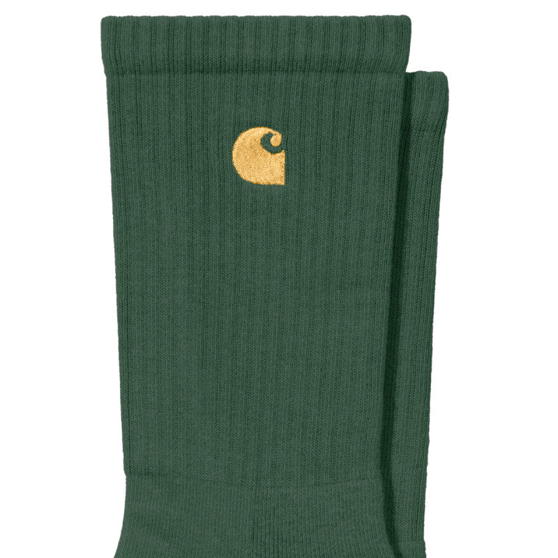Carhartt WIP Chase Socks Sycamore Tree/Gold