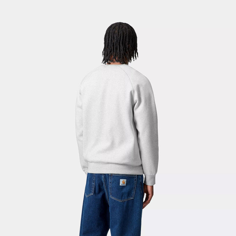 Carhartt WIP Chase Sweater Ash Heather/Gold