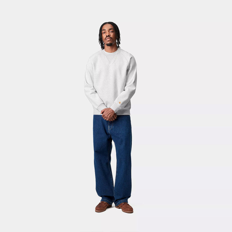 Carhartt WIP Chase Sweater Ash Heather/Gold