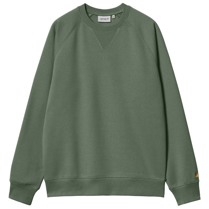 Carhartt WIP Chase Sweater Duck Green/Gold