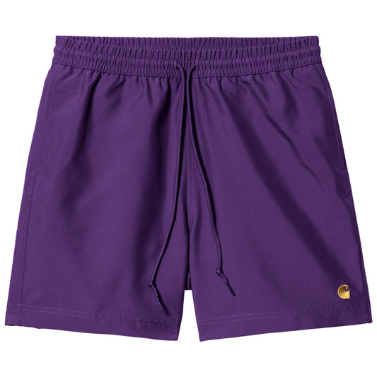Carhartt WIP Chase Swim Trunks Tyrian/Gold