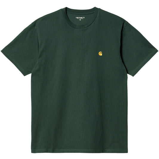 Carhartt WIP Chase T-Shirt Discovery Green/Gold