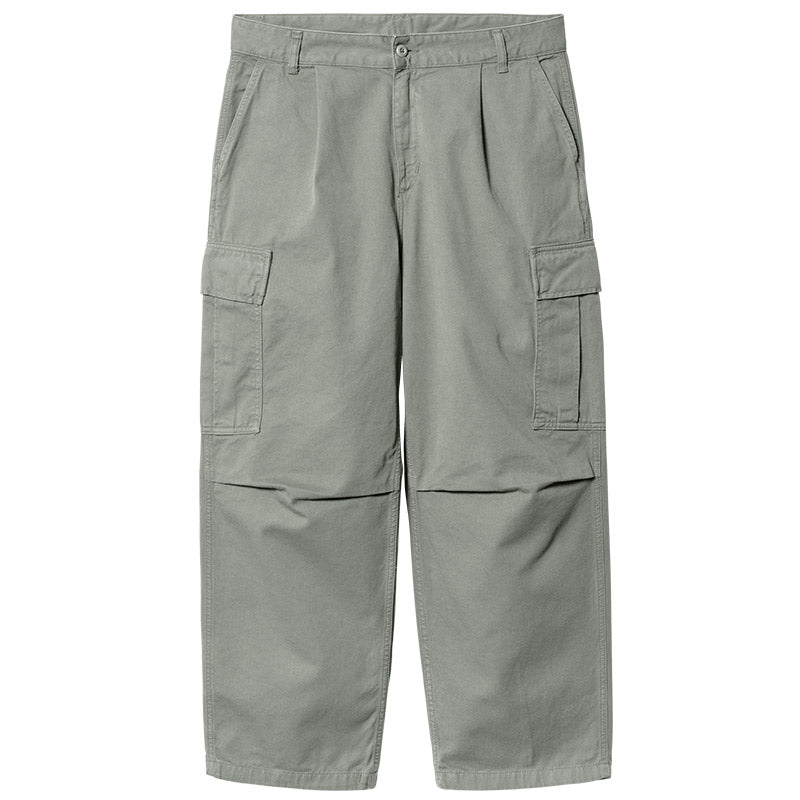Carhartt WIP Cole Cargo Pant Smoke Green Garment Dyed