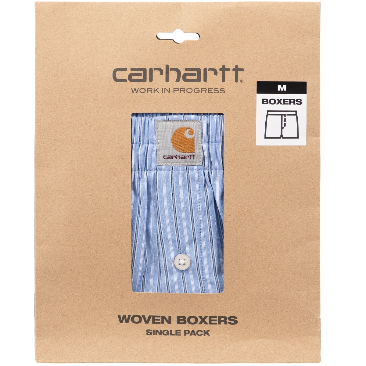 Carhartt WIP Cotton Boxer Keene Stripe Curacao