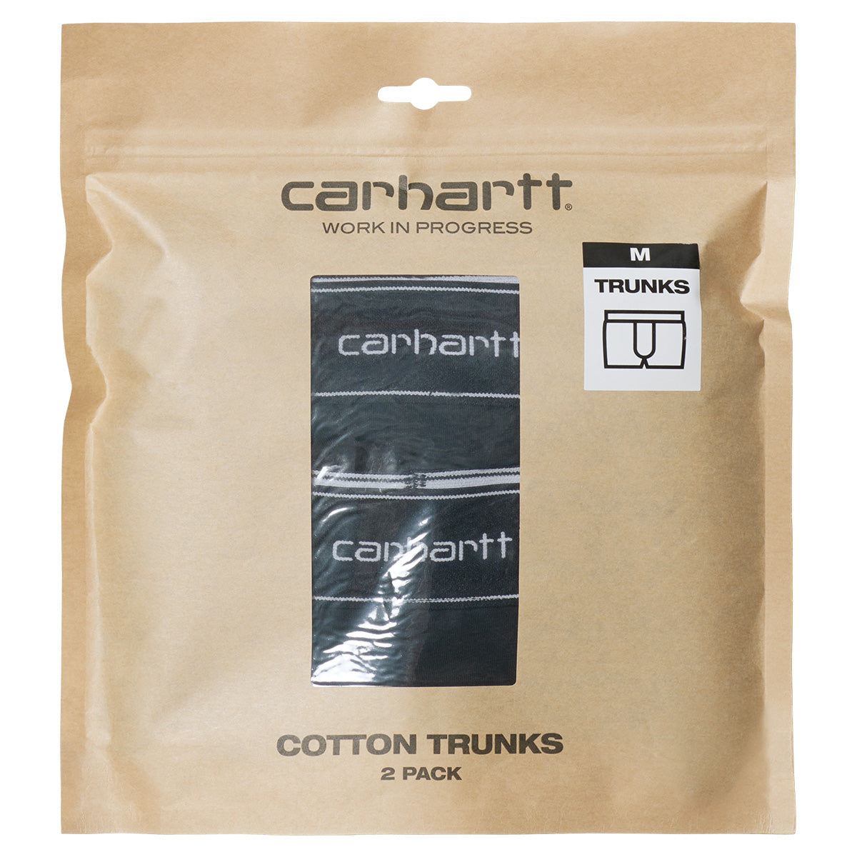 Carhartt WIP Cotton Trunks Black + Black