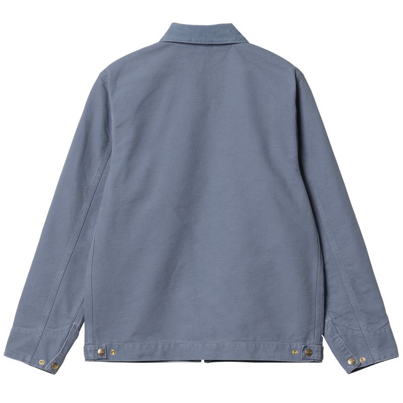 Carhartt WIP Detroit Jacket Bay Blue/Bay Blue Aged Canvas