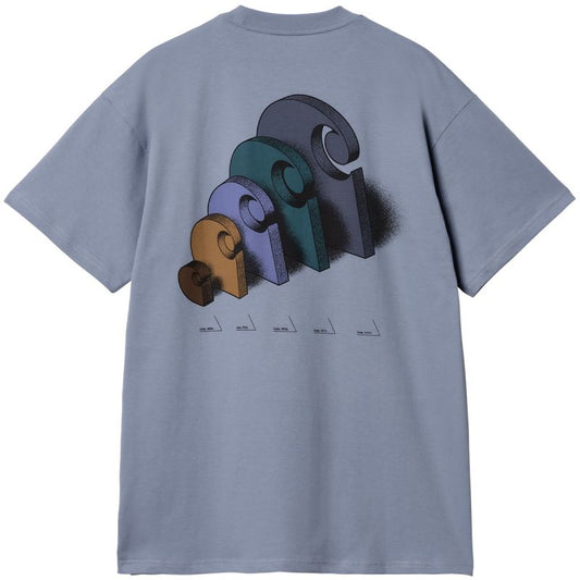 Carhartt WIP Diagram C T-Shirt Bay Blue