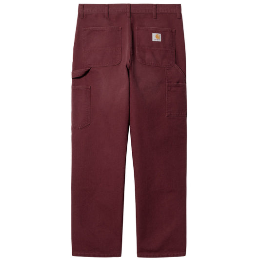 Carhartt WIP Double Knee Pant Malbec Aged Canvas