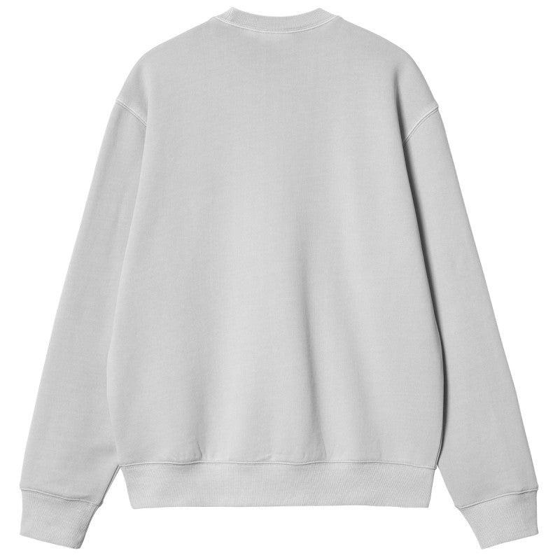 Carhartt WIP Duster Script Sweater Basalt Garment Dyed