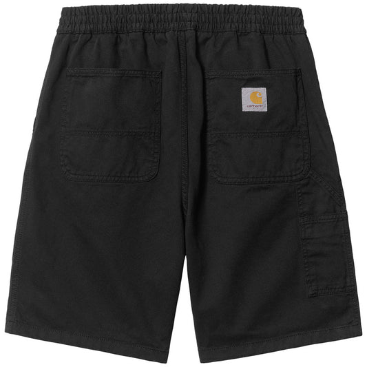 Carhartt WIP Flint Short Black Garment Dyed