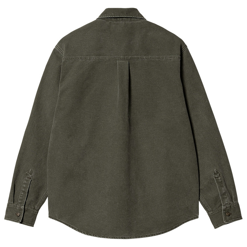 Carhartt WIP Garen Shirt Jac Plant/Glassy Teal Stone Washed