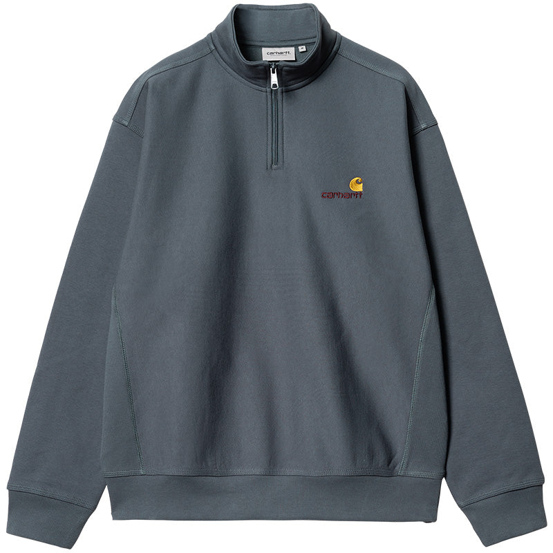 Carhartt WIP Half Zip American Script Sweater Ore