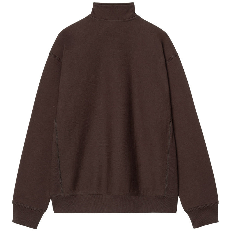 Carhartt WIP Half Zip American Script Sweater Palisander