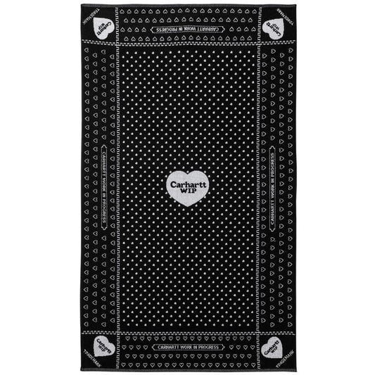 Carhartt WIP Heart Bandana Towel Black