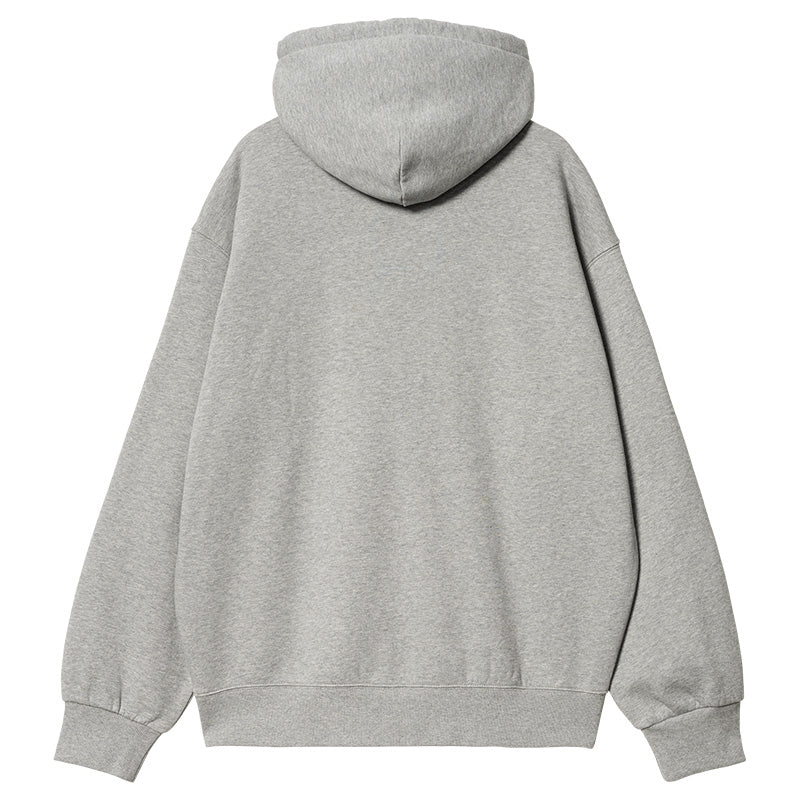 Carhartt WIP Heart Patch Hooded Sweater Grey Heather