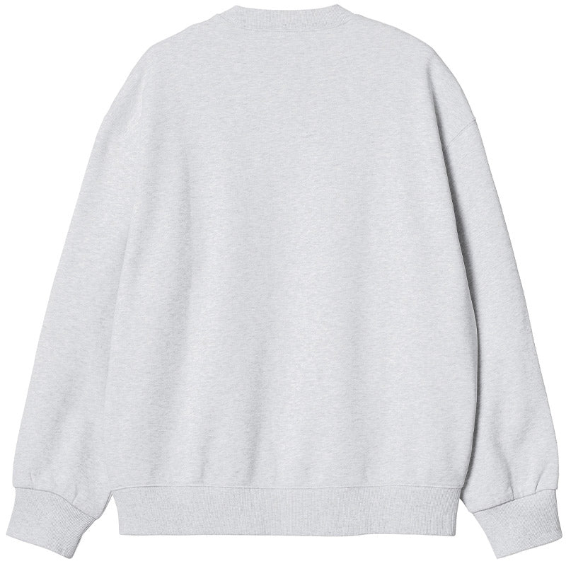 Carhartt WIP Heart Patch Sweater Ash Heather