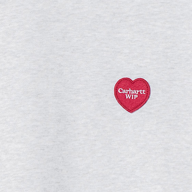 Carhartt WIP Heart Patch Sweater Ash Heather