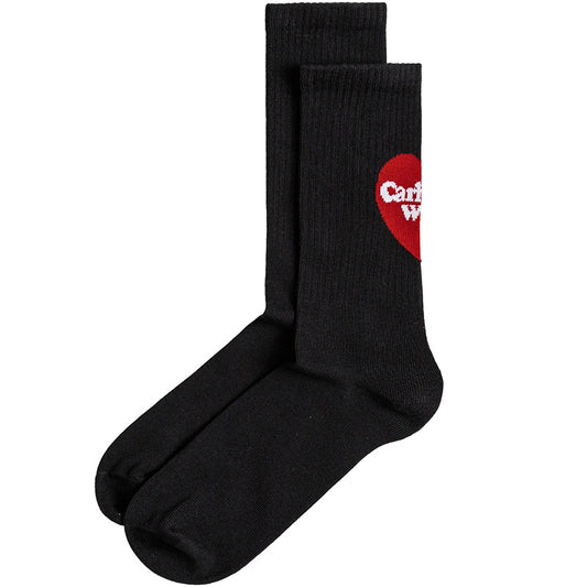 Carhartt WIP Heart Socks Black