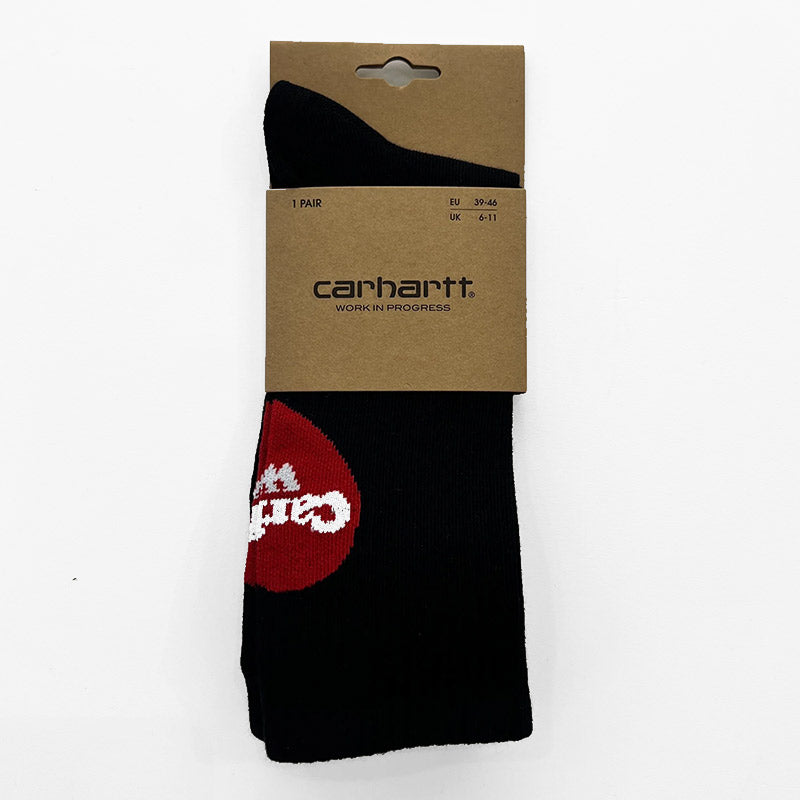 Carhartt WIP Heart Socks Black