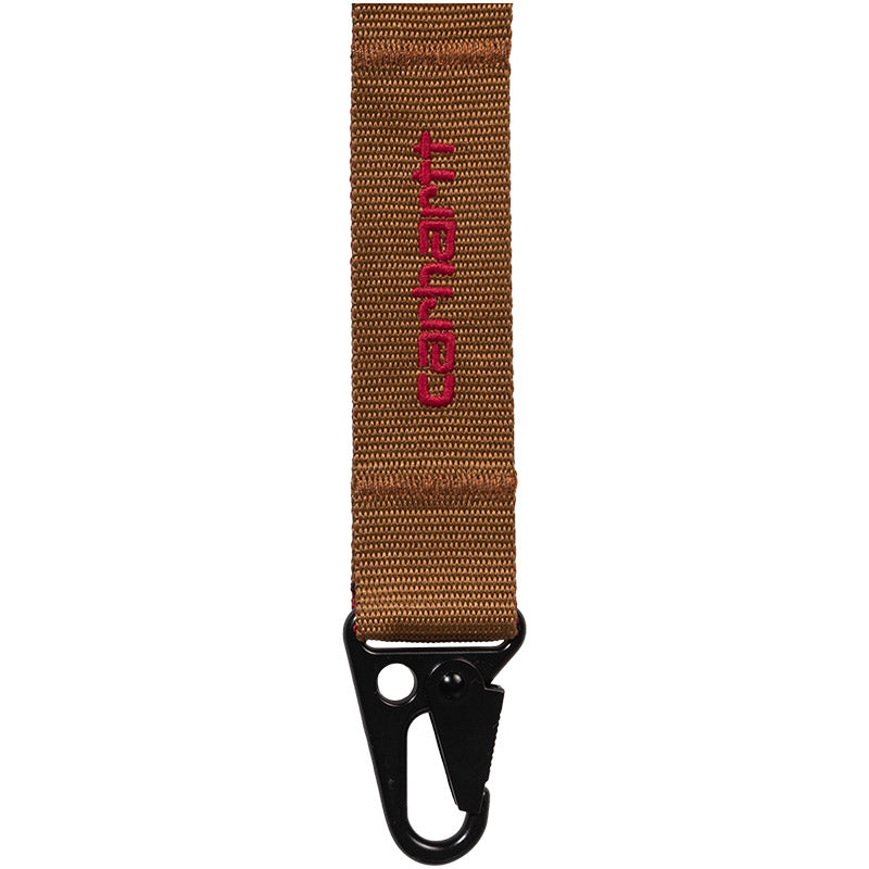 Carhartt WIP Heston Keychain Hamilton Brown/Cherry