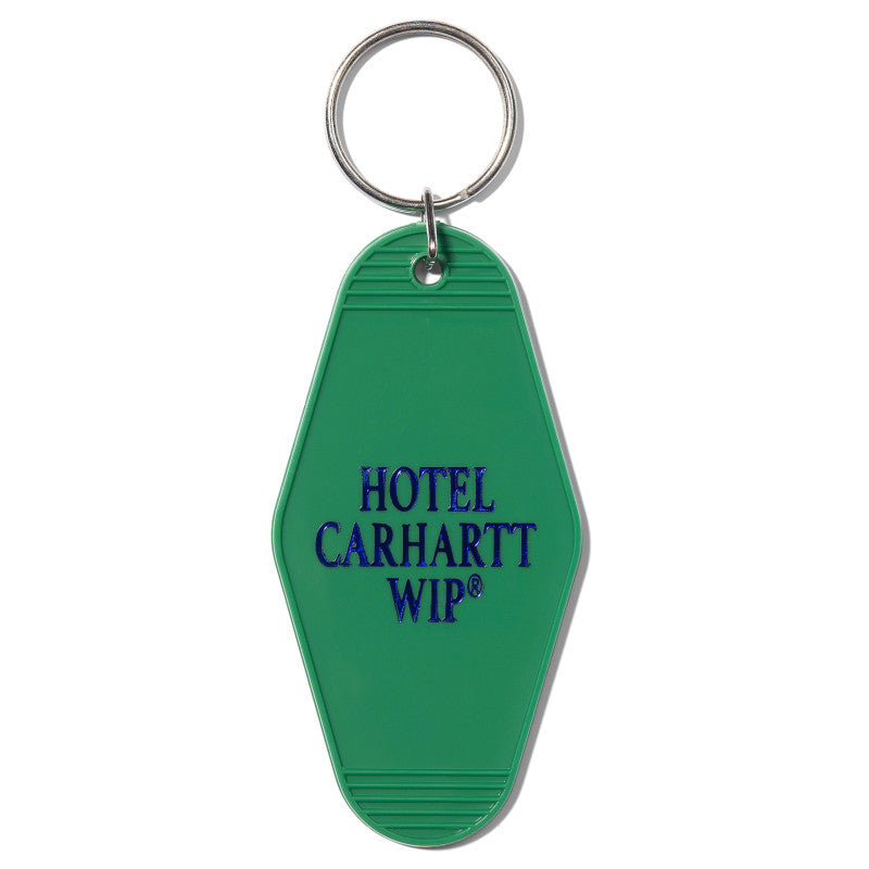 Carhartt WIP Hotel Keys Keychain Aspen Green/Aura