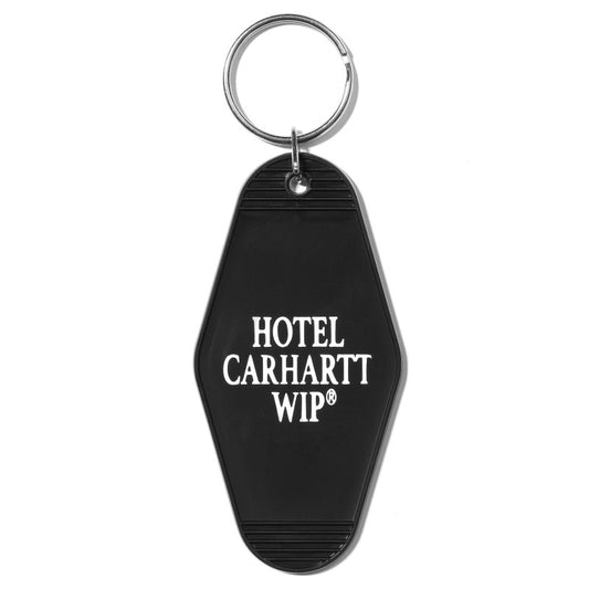 Carhartt WIP Hotel Keys Keychain Black/White