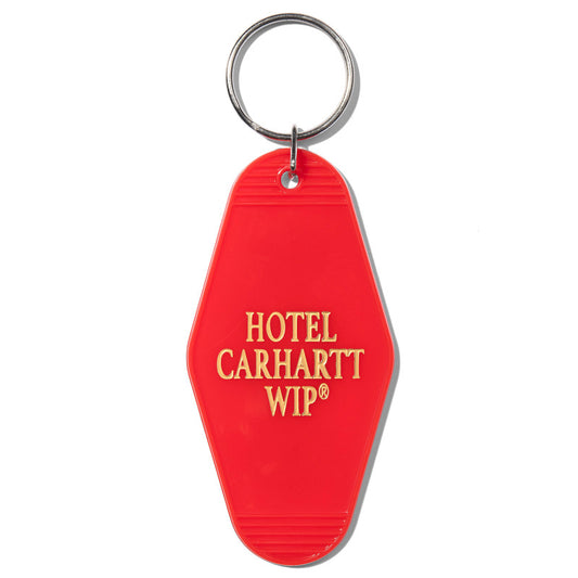 Carhartt WIP Hotel Keys Keychain Scarlet/Winter Spice