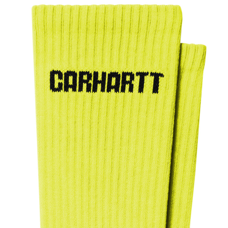 Carhartt WIP Industry Socks Lumo Yellow/Black