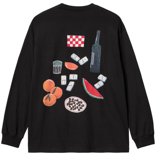 Carhartt WIP Isis Maria Longsleeve T-Shirt Black