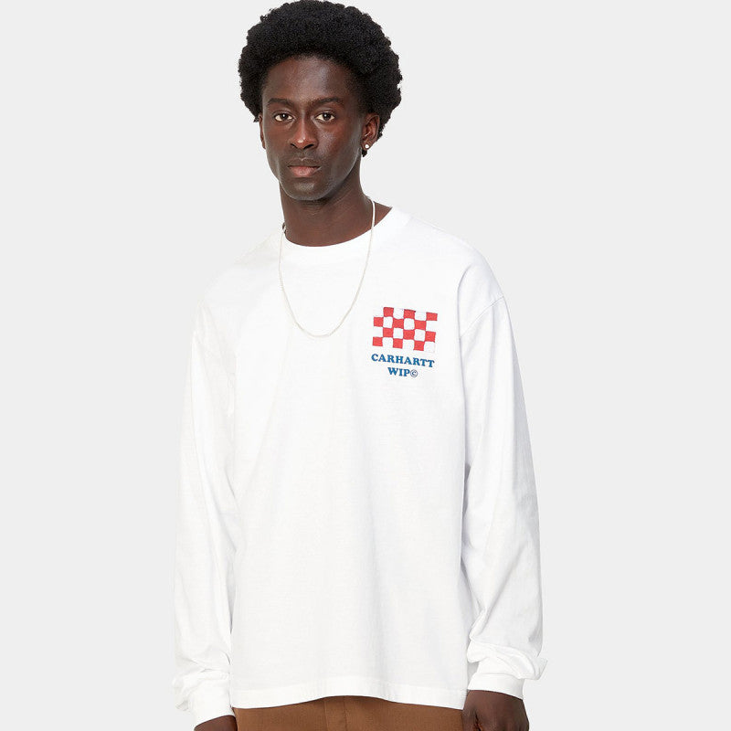 Carhartt WIP Isis Maria Longsleeve T-Shirt White