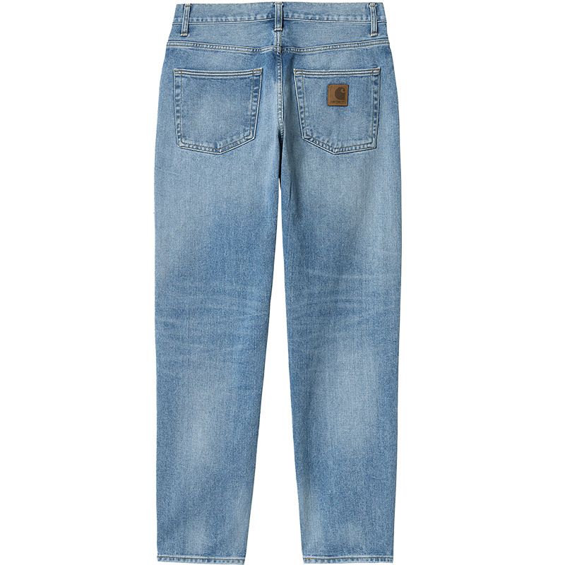 Carhartt WIP Klondike Pants Blue Light Used Wash