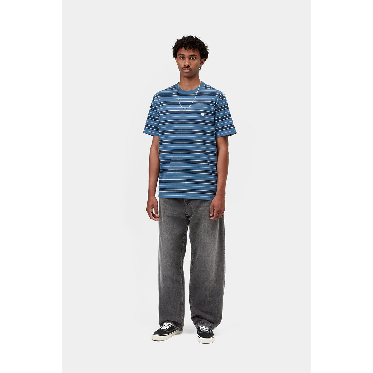 Carhartt WIP Landon Pant Black Marble Used Wash