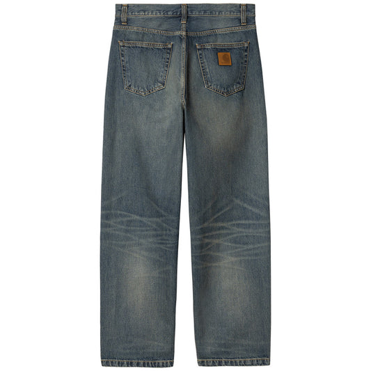 Carhartt WIP Landon Pant Blue Worn Used Wash