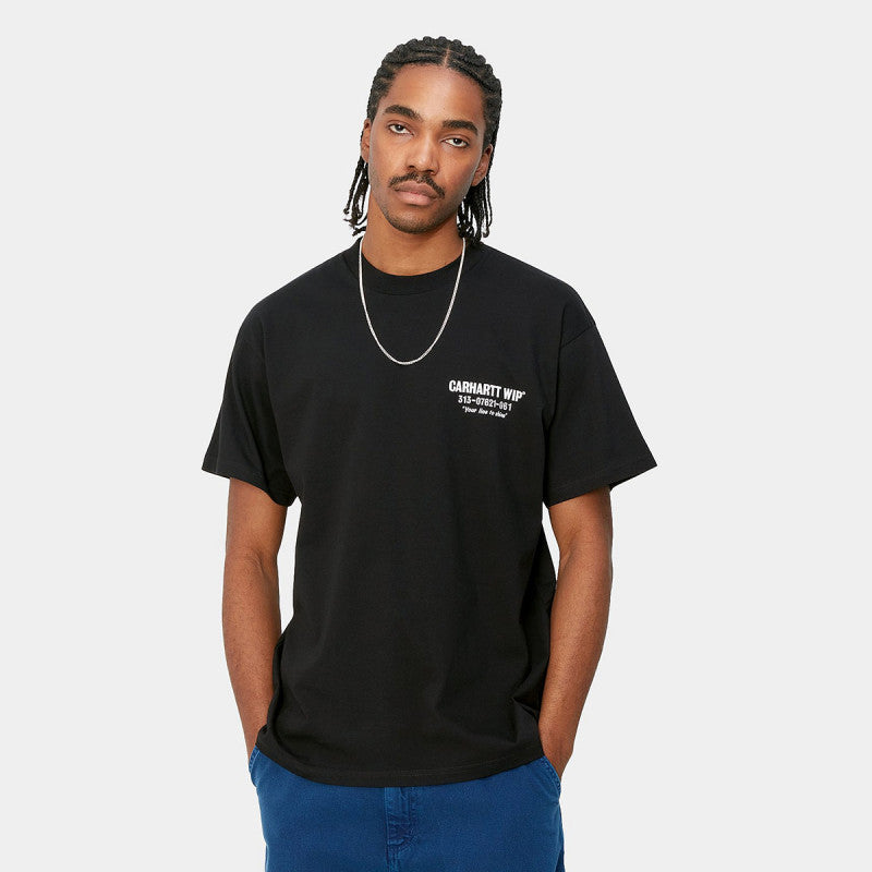 Carhartt WIP Less Troubles T-Shirt Black/White