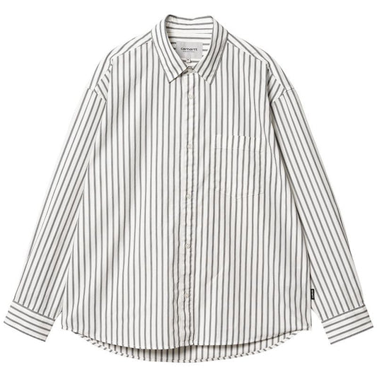 Carhartt WIP Ligety Stripe Longsleeve Shirt Wax/Black