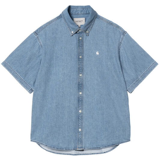 Carhartt WIP Lucas Shirt Blue Bleached