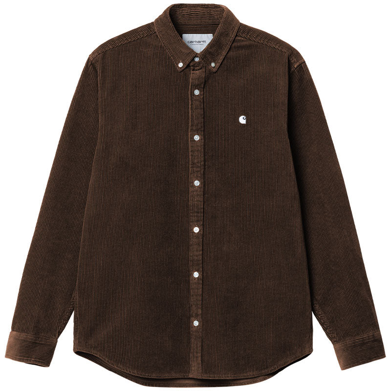 Carhartt WIP Madison Cord Longsleeve Shirt Buckeye/Wax