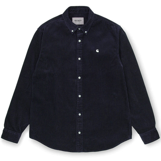 Carhartt WIP Madison Cord Longsleeve Shirt Dark Navy/Wax