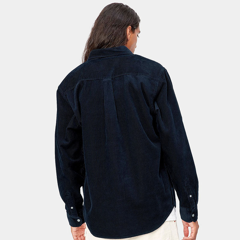 Carhartt WIP Madison Cord Longsleeve Shirt Dark Navy/Wax