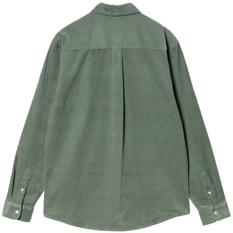 Carhartt WIP Madison Fine Cord Longsleeve Shirt Park/Wax
