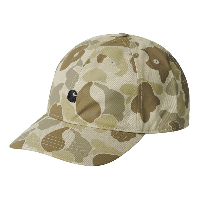Carhartt WIP Madison Logo Cap Camo Duck Desert/Black