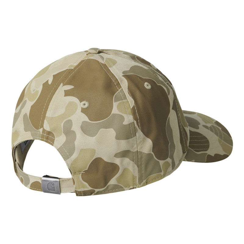 Carhartt WIP Madison Logo Cap Camo Duck Desert/Black
