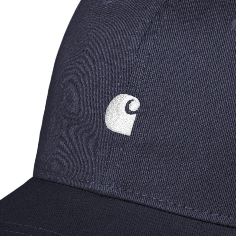 Carhartt WIP Madison Logo Cap Dark Navy/White