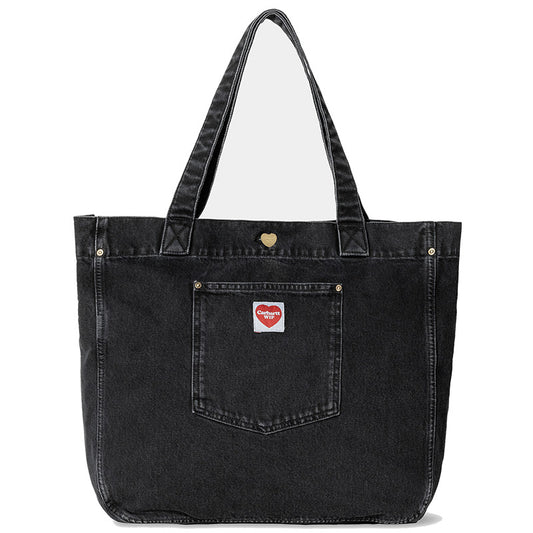 Carhartt WIP Nash Tote Bag Black Stone Washed