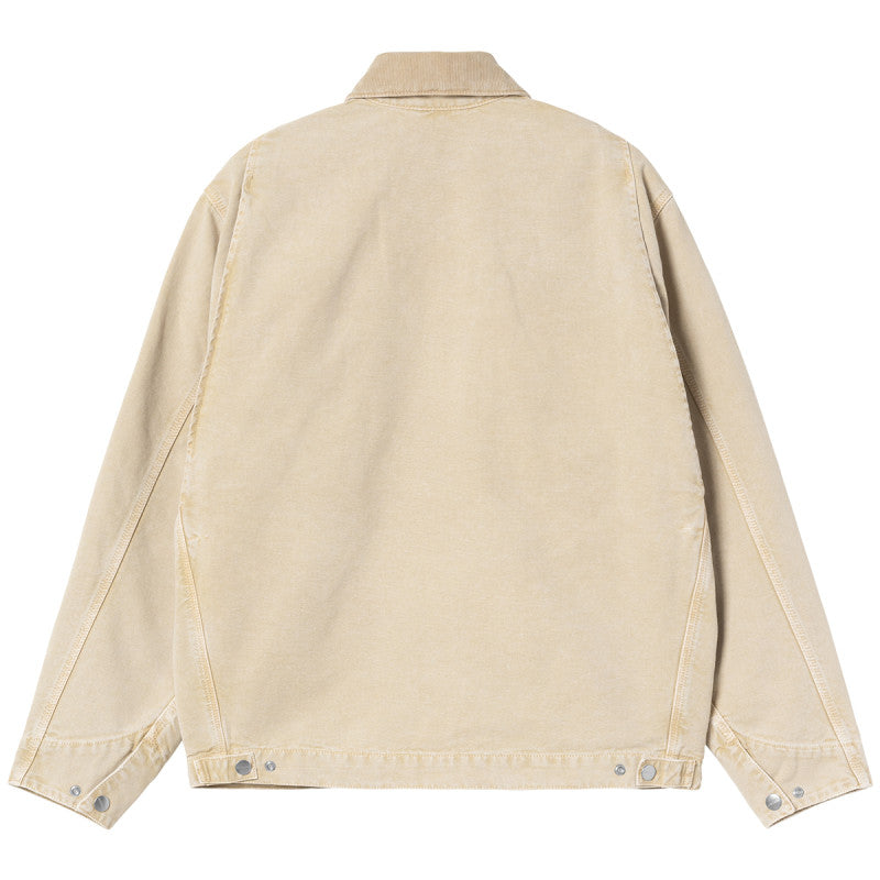 Carhartt WIP OG Detroit Jacket Dusty H Brown/Dusty H Brown Chalk Wash