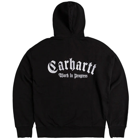 Carhartt WIP Onyx Script Hooded Sweater Black/White