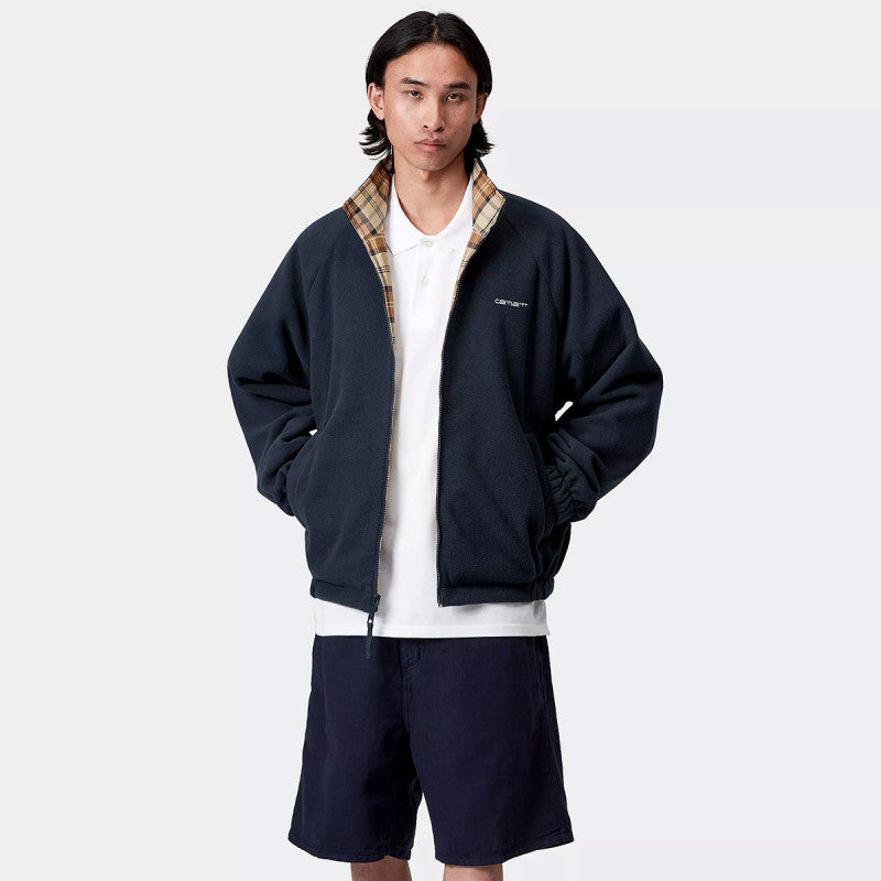 Carhartt WIP Reversible Planer Jacket Planer Check Wall/Air Force Blue