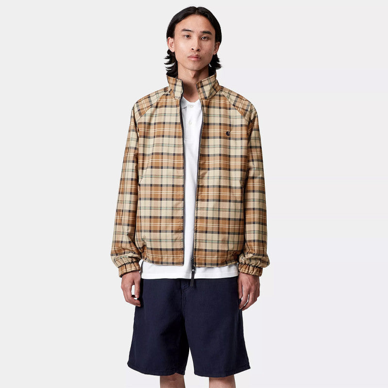 Carhartt WIP Reversible Planer Jacket Planer Check Wall/Air Force Blue